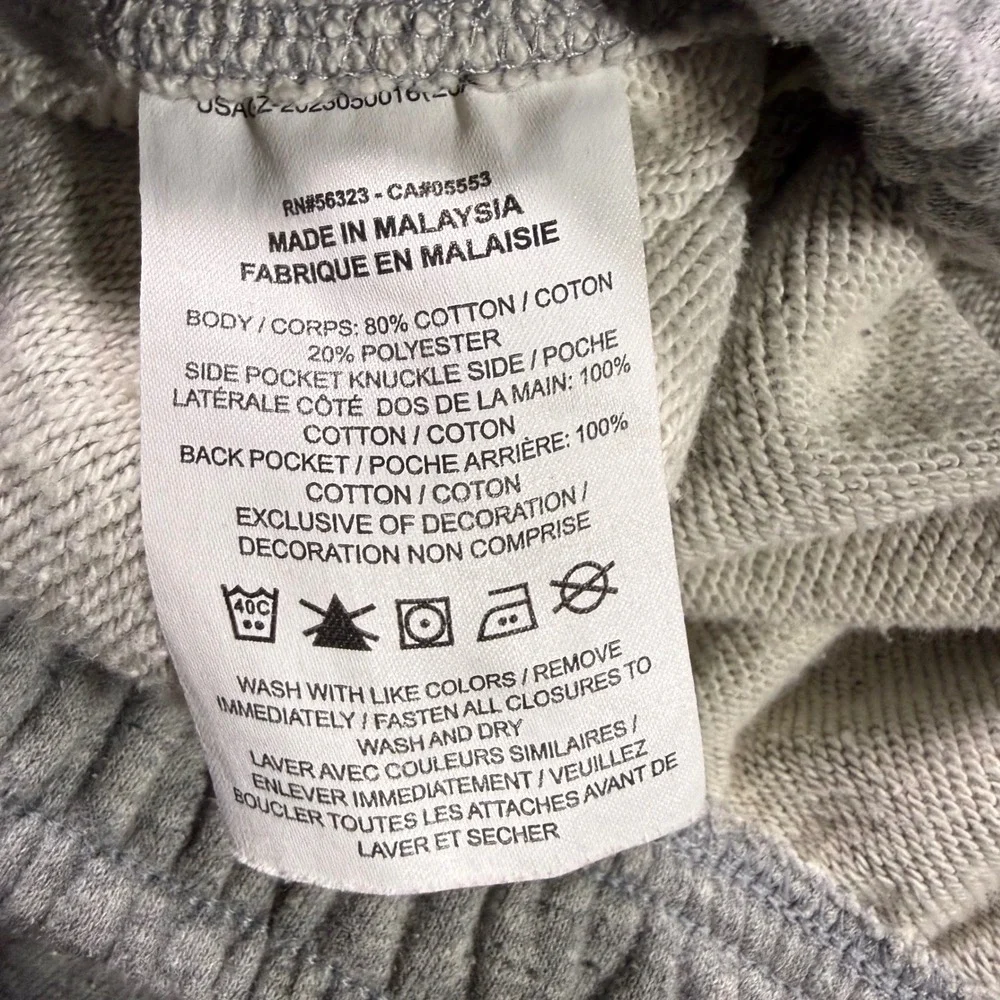 Nike Mens Sportswear Club Fleece Shorts Heather Grey XXL 5 Inch Inseam
